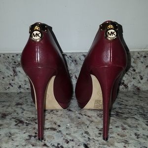 Michael Kors Hamilton Platform - Claret